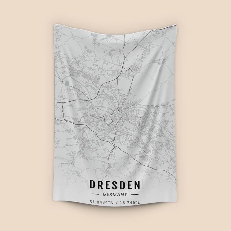 Dresden map
