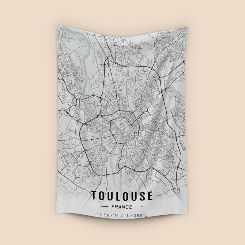 Toulouse map