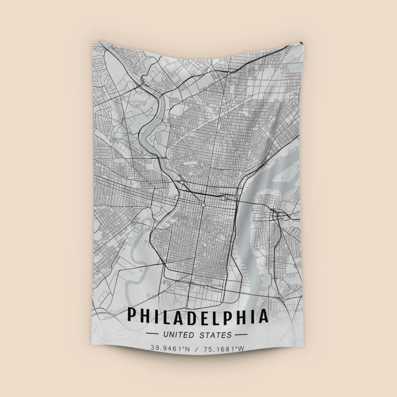Philadelphia map