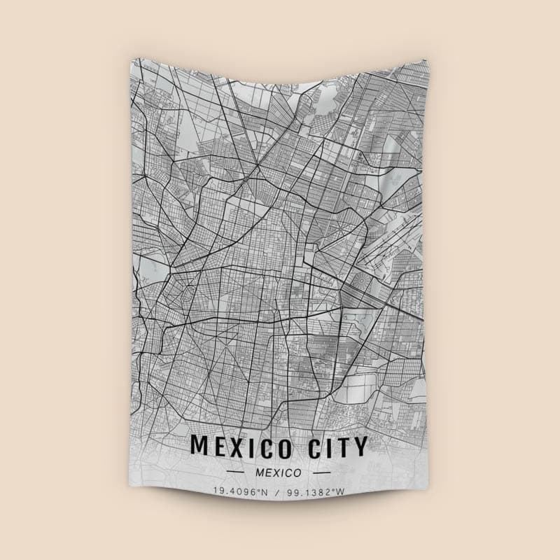 Mexico City map