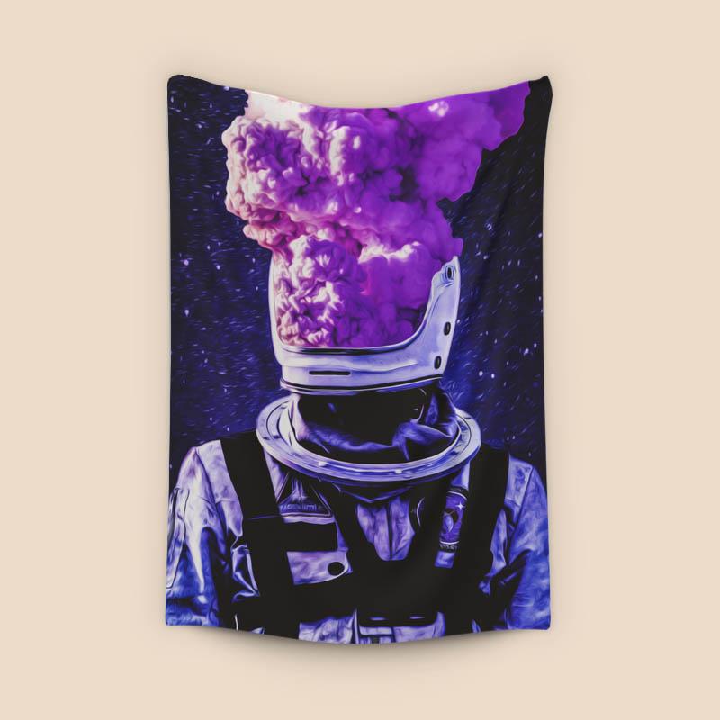 Astronaut Smoke Head