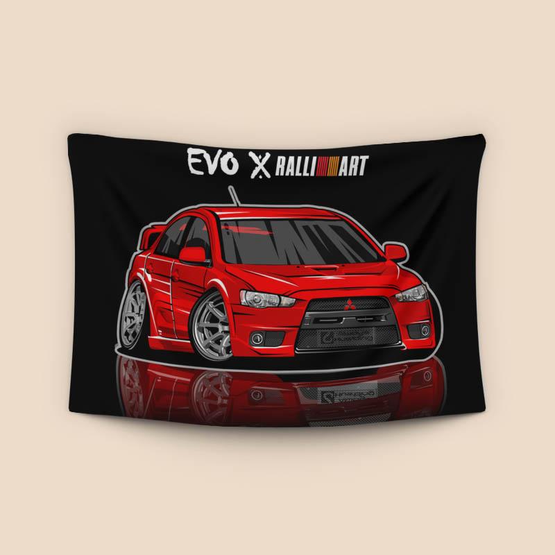 mitsubishi EVO X ralliart