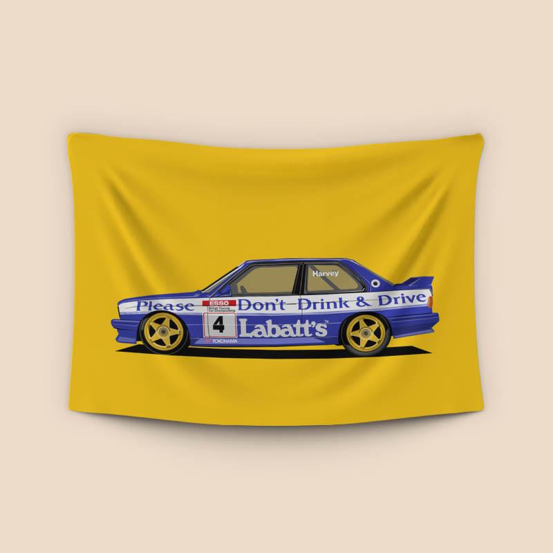 Tim Harvey Labatt's BMW E30 M3 BTCC