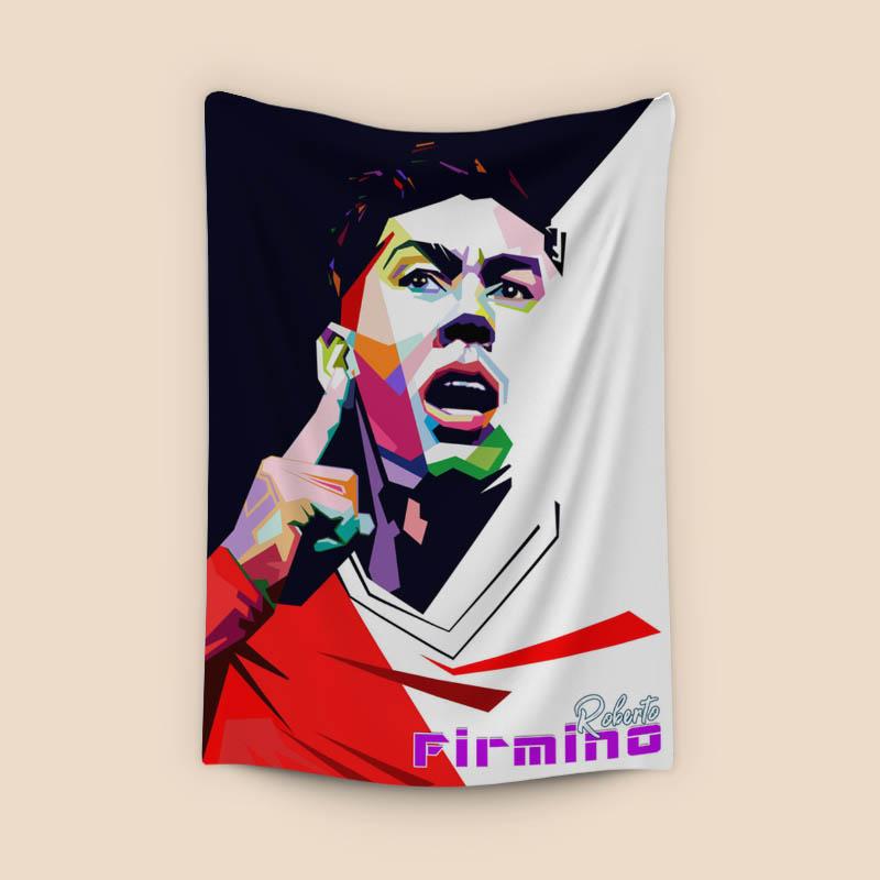 Firmino in wpap pop art