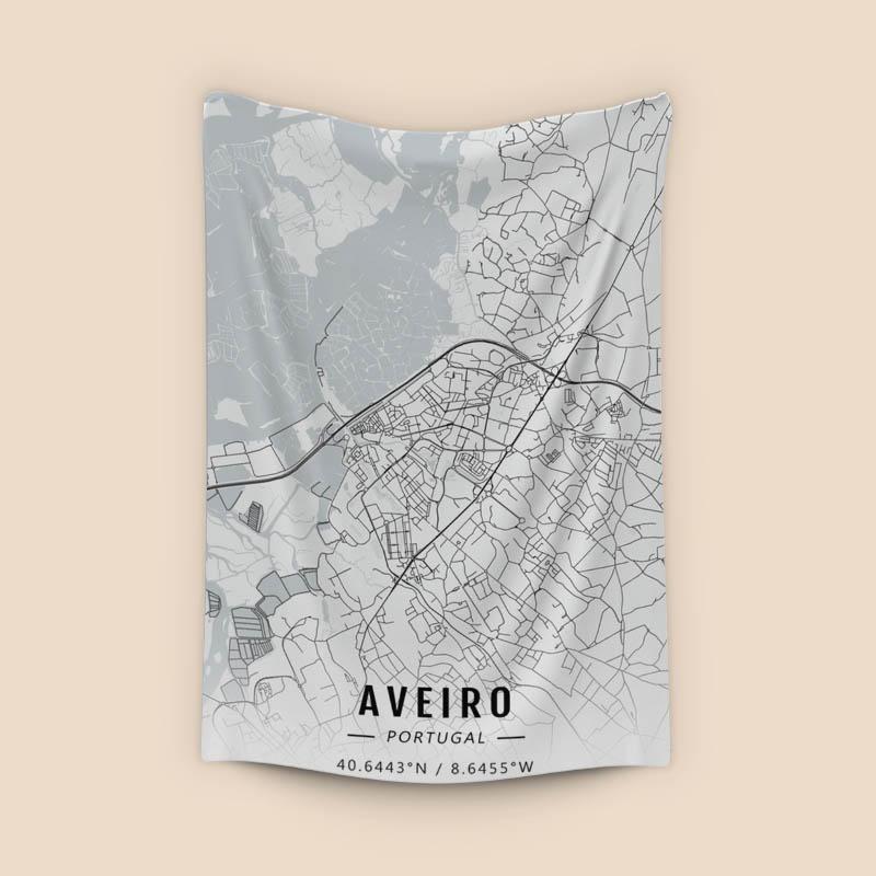 Aveiro map