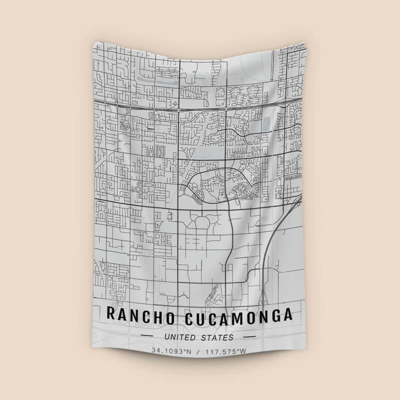 Rancho Cucamonga map