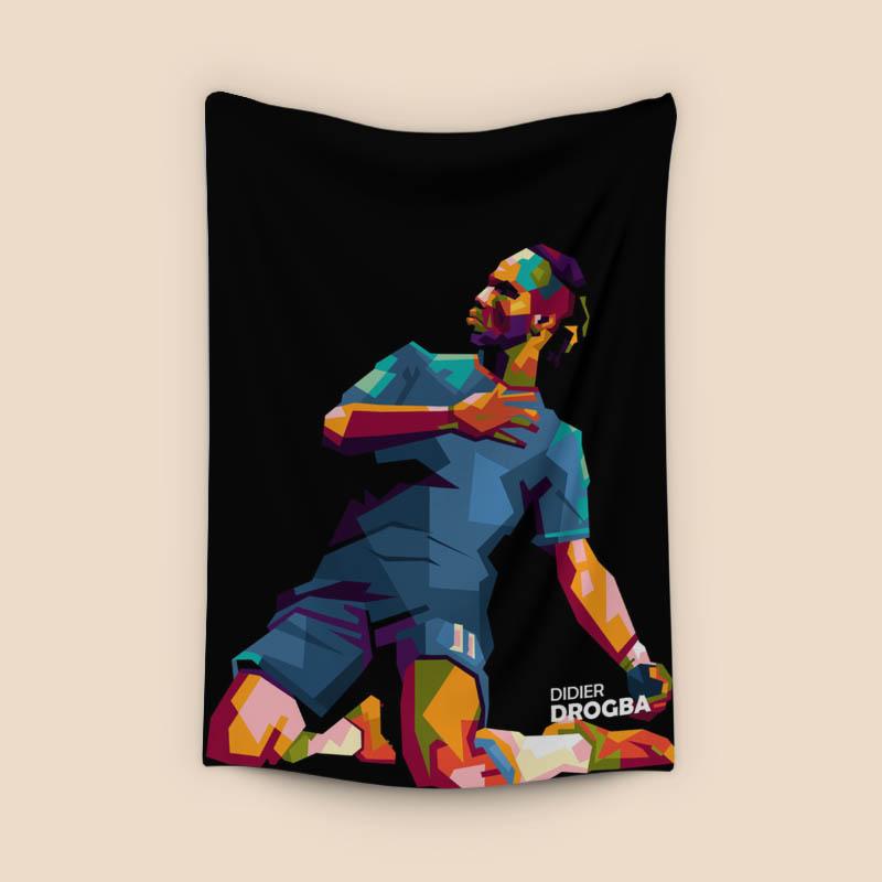 Didier Drogba in Pop art WPAP AMAZING