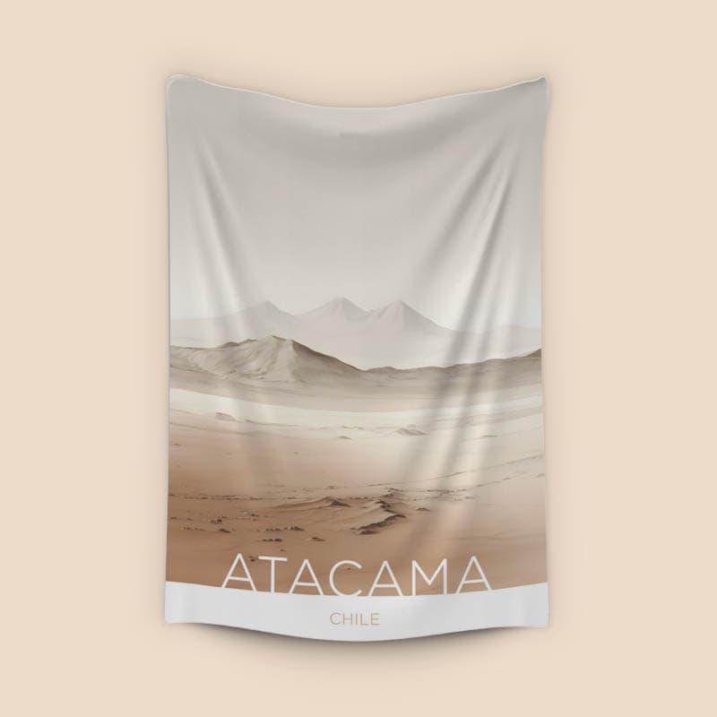 The Atacama Desert - Chile - Sketch Technique