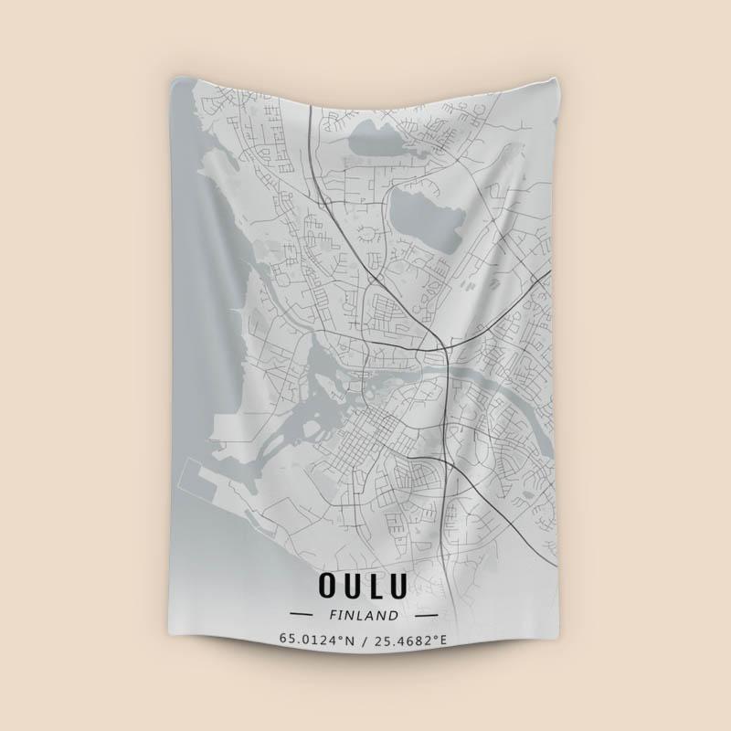 Oulu map