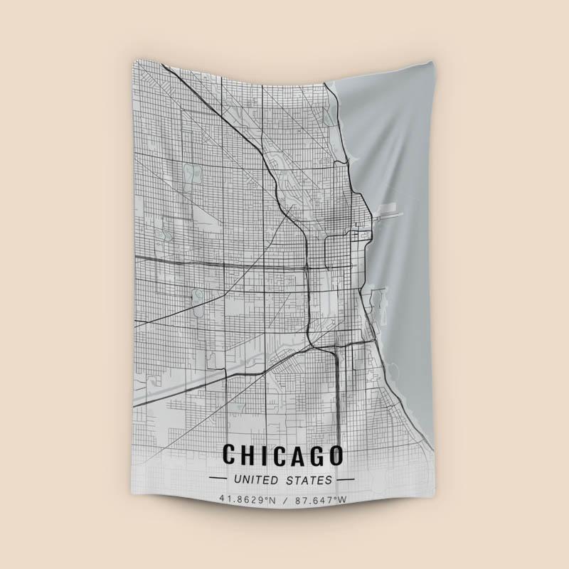 Chicago map