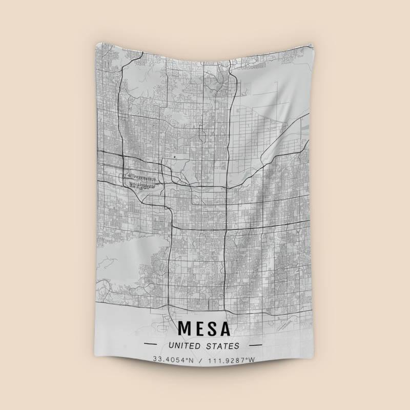 Mesa map
