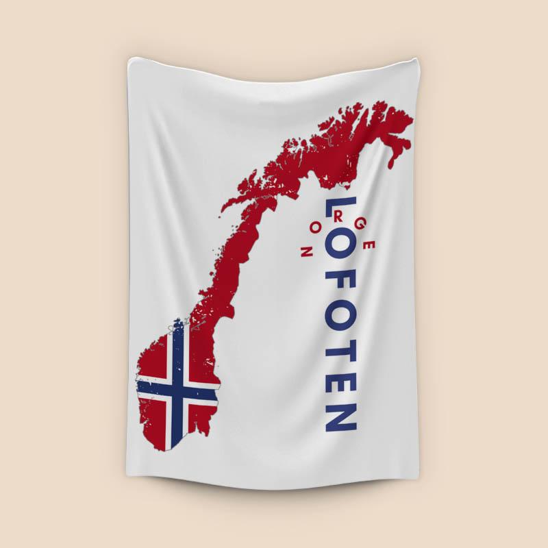 Lofoten map