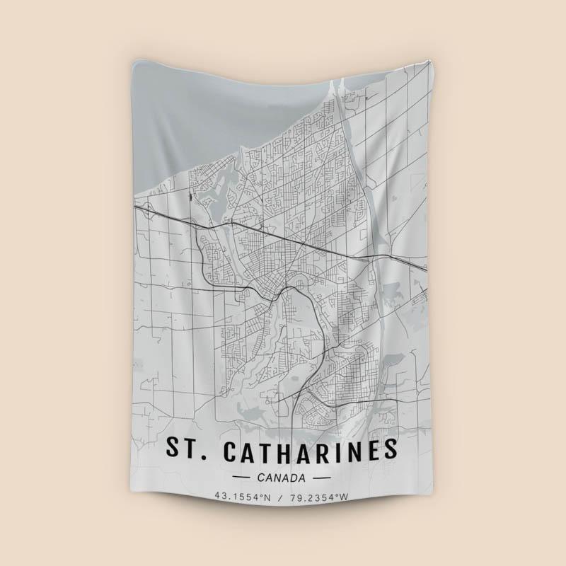 St. Catharines map