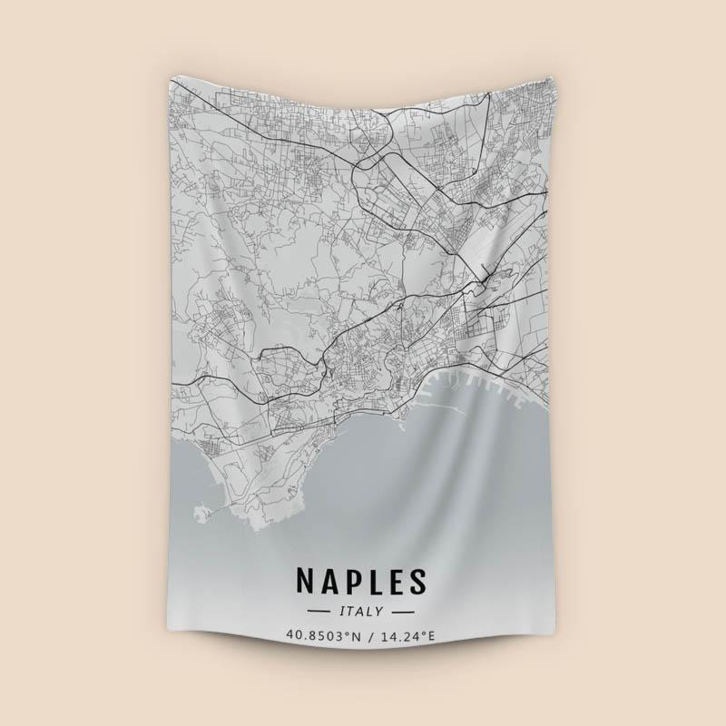 Naples map