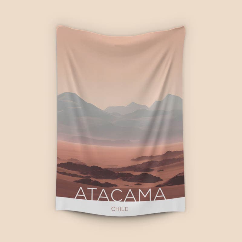 The Atacama Desert - Chile - Drawing Technique