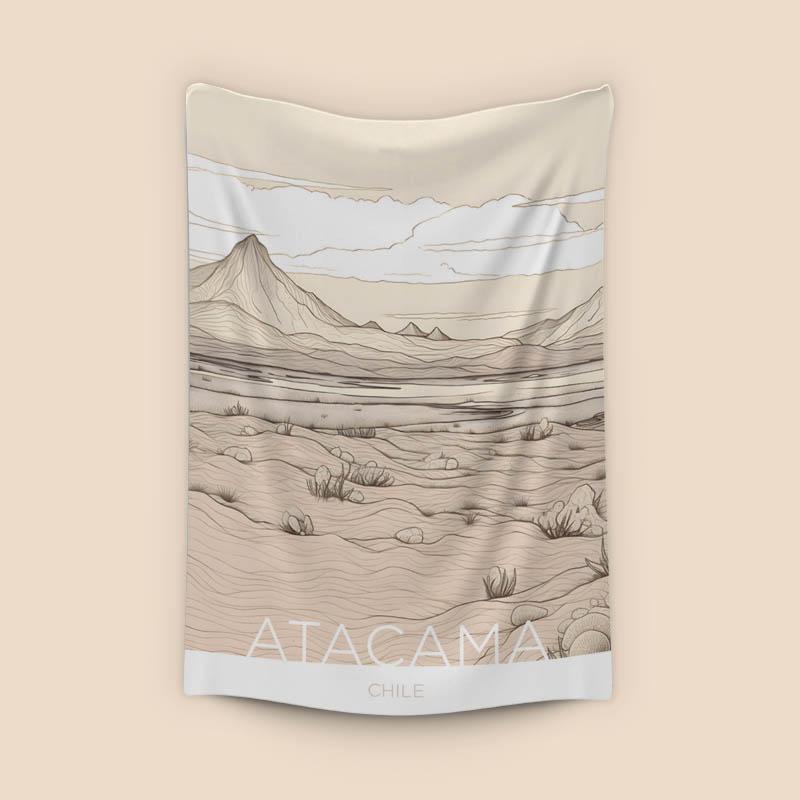 The Atacama Desert - Chile - Doodleart Technique