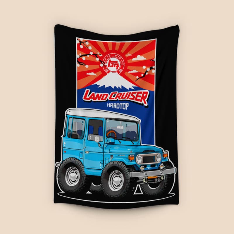 Toyota Land Cruiser J40 Hardtop CARtoon CARicature