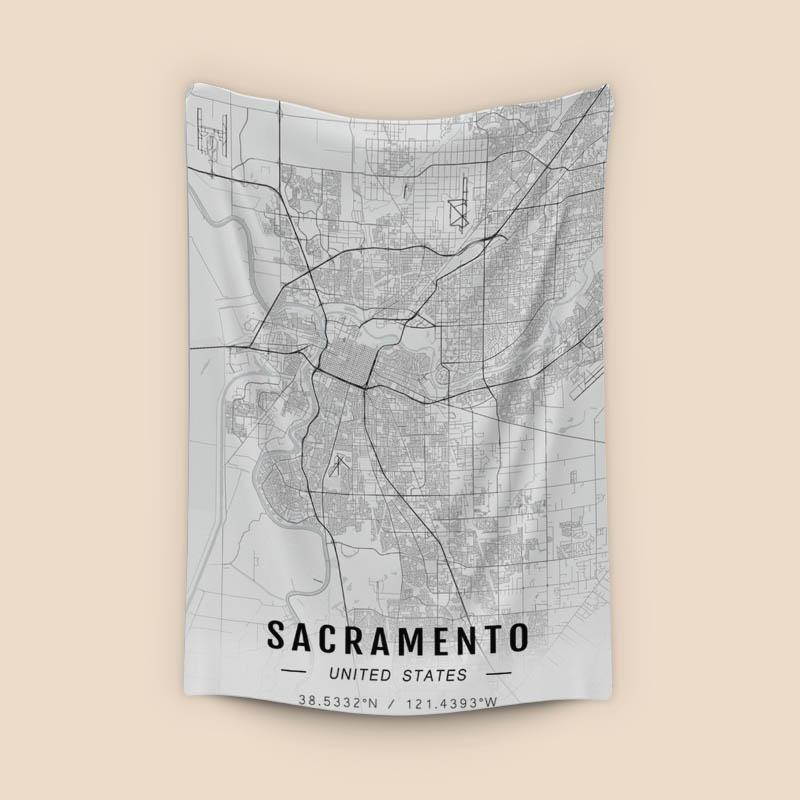 Sacramento map