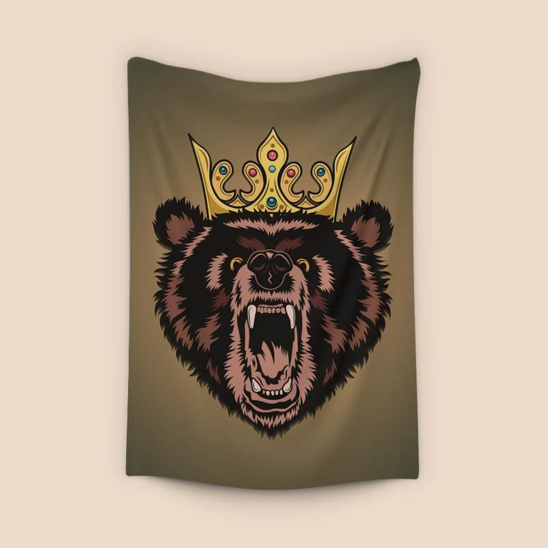 Angry Bear Canvas