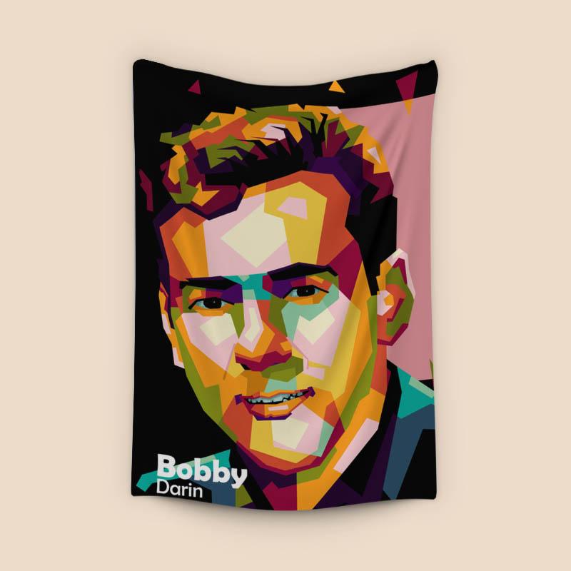 Music 70s Bobby Darin in wpap art
