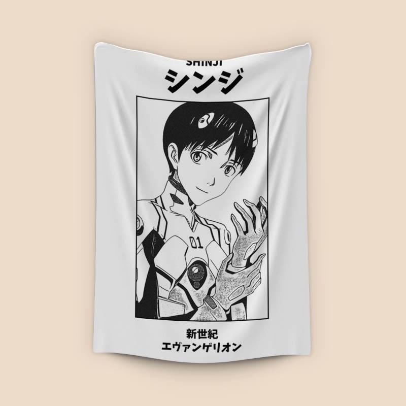 Shinji Black and White