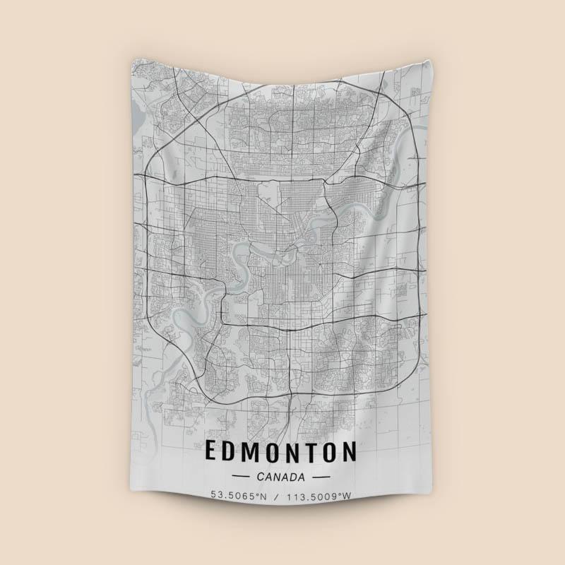 Edmonton map