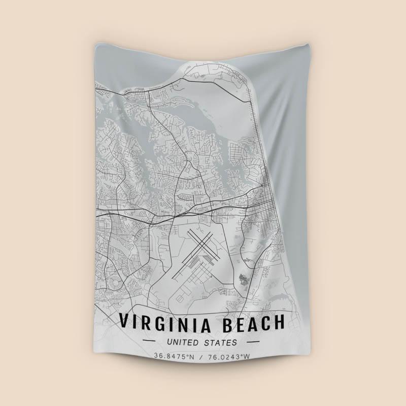 Virginia Beach map