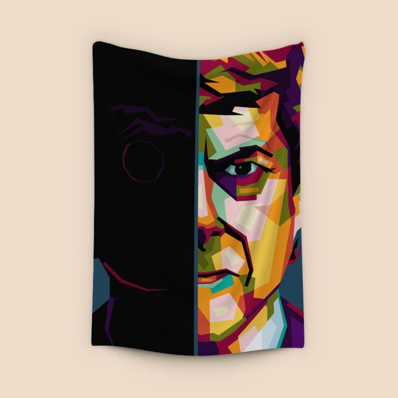 Arsen Wenger Half Black pop art