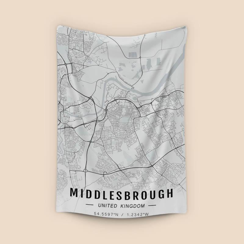Middlesbrough map