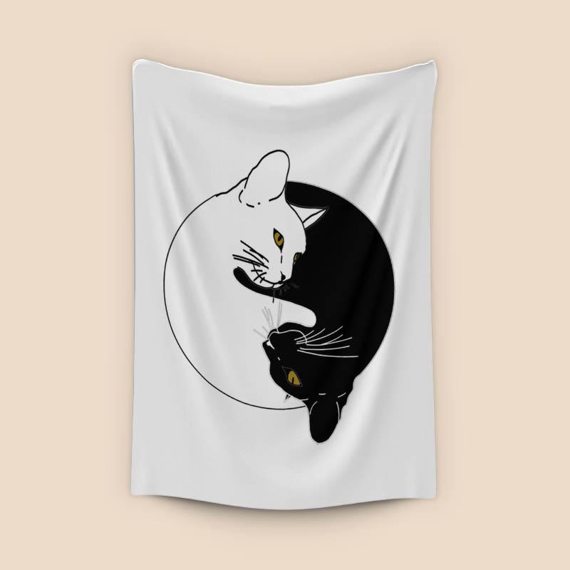 Yin and Yang cats