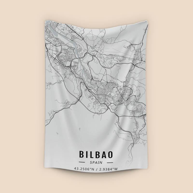 Bilbao map