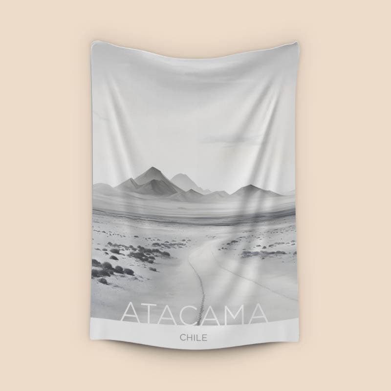 The Atacama Desert - Chile - Graphite Technique