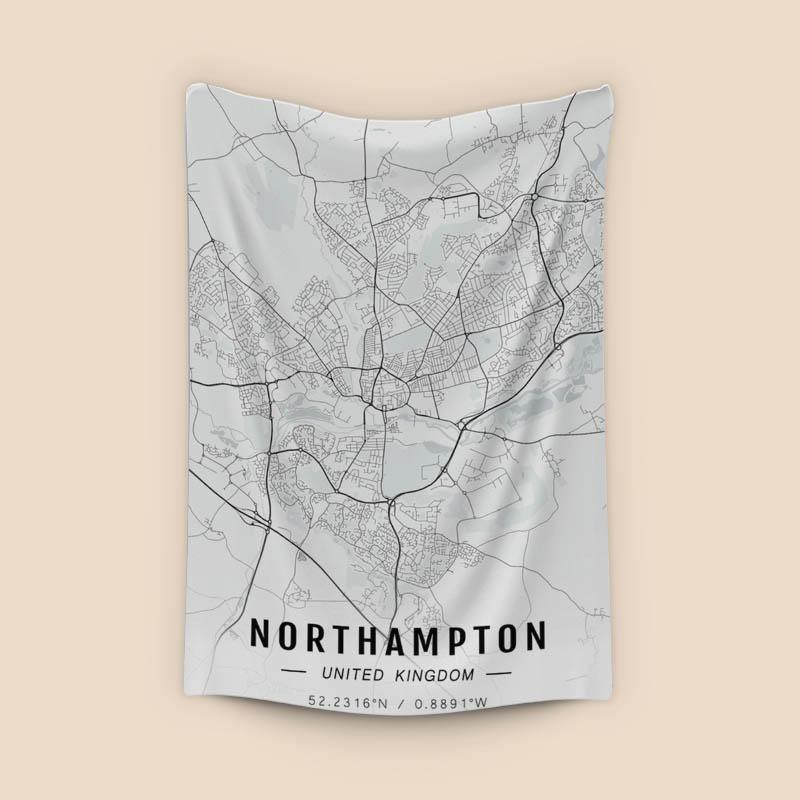 Northampton map