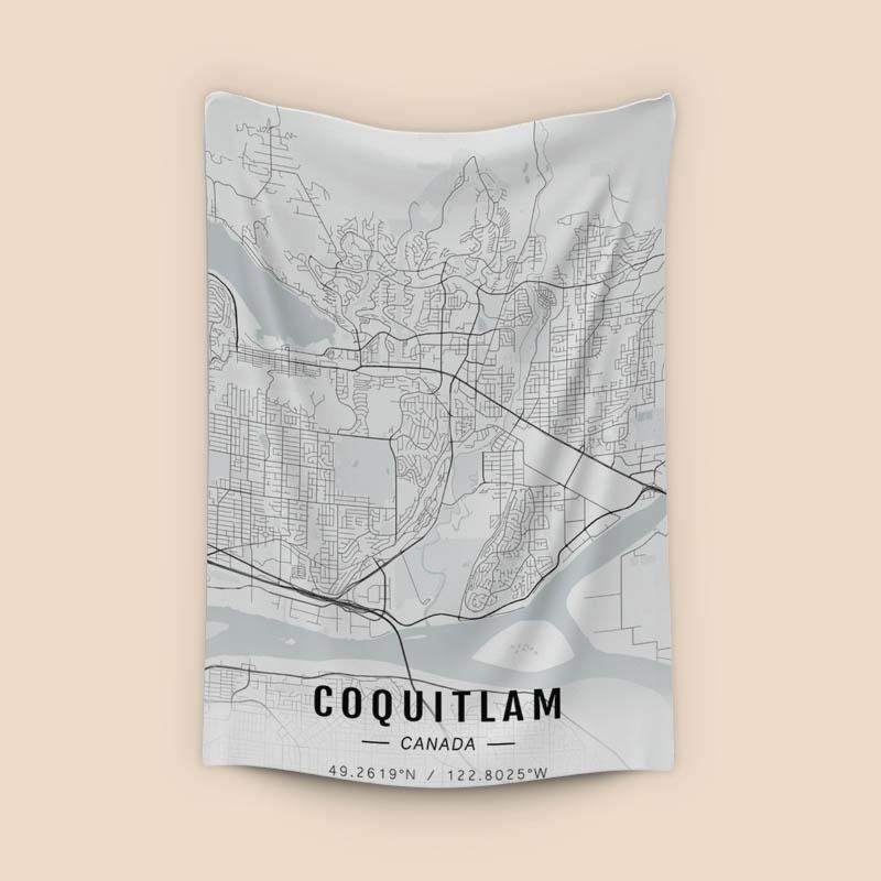 Coquitlam map