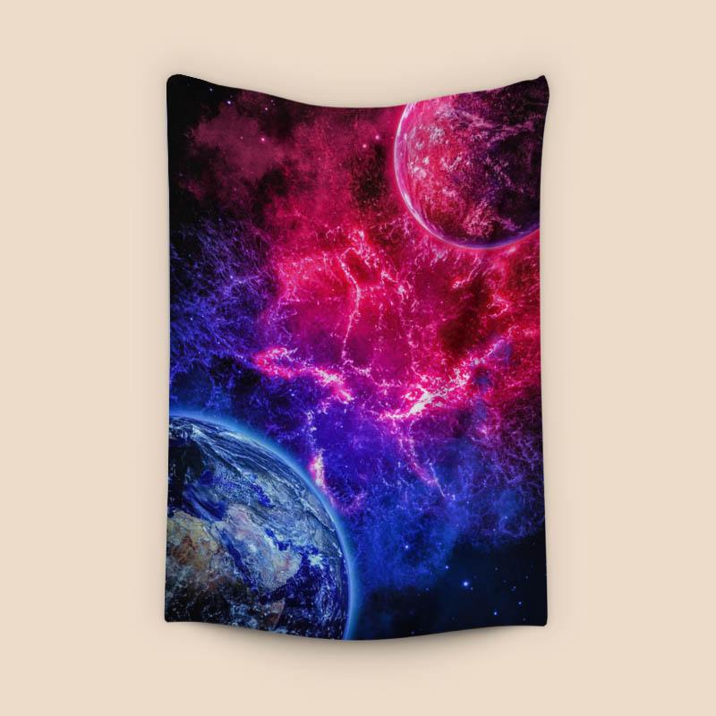 Red and Blue Planets