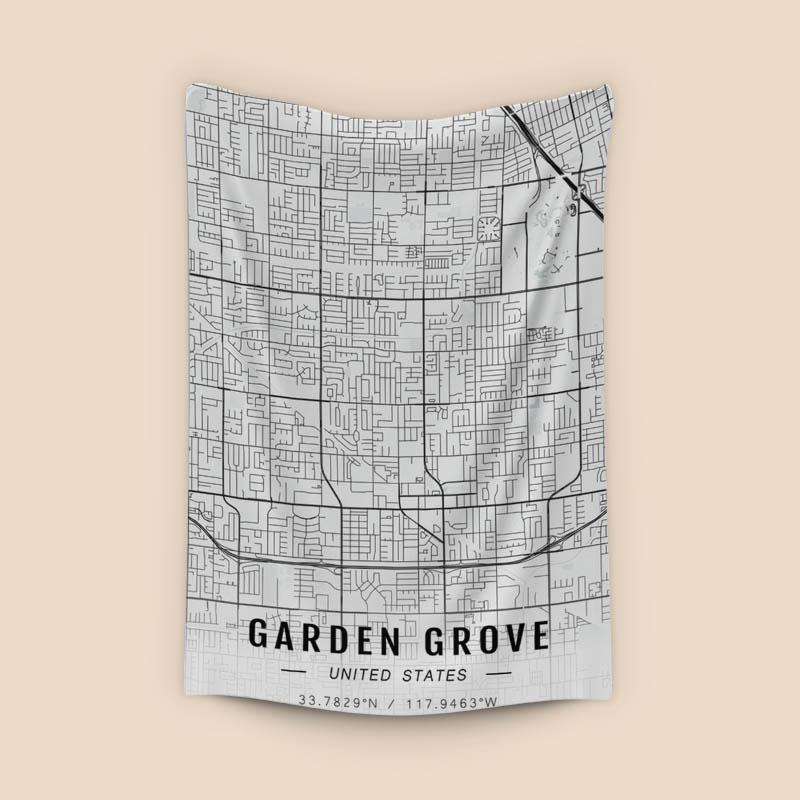 Garden Grove map