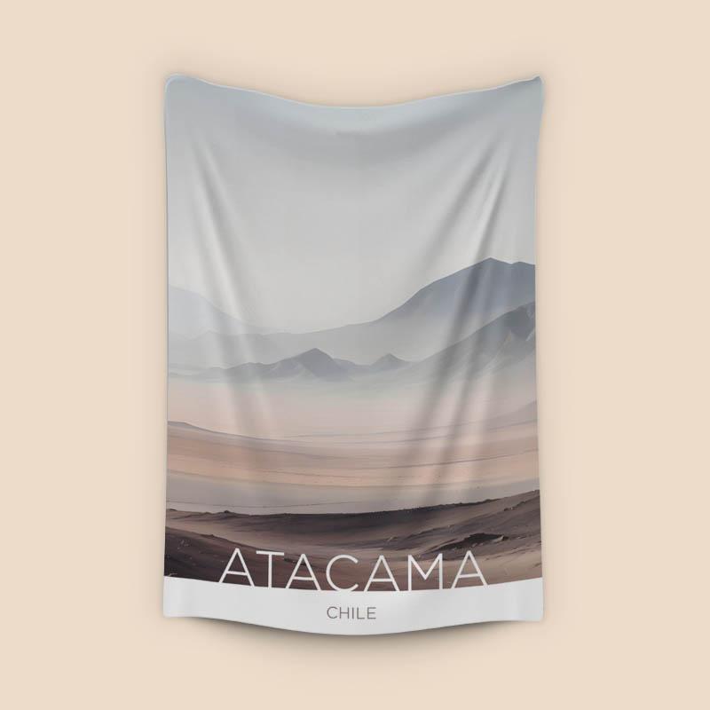 The Atacama Desert - Chile - Brush Work Technique