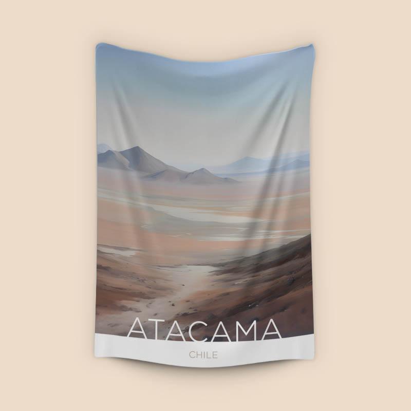 The Atacama Desert - Chile - Oil Painting Technique