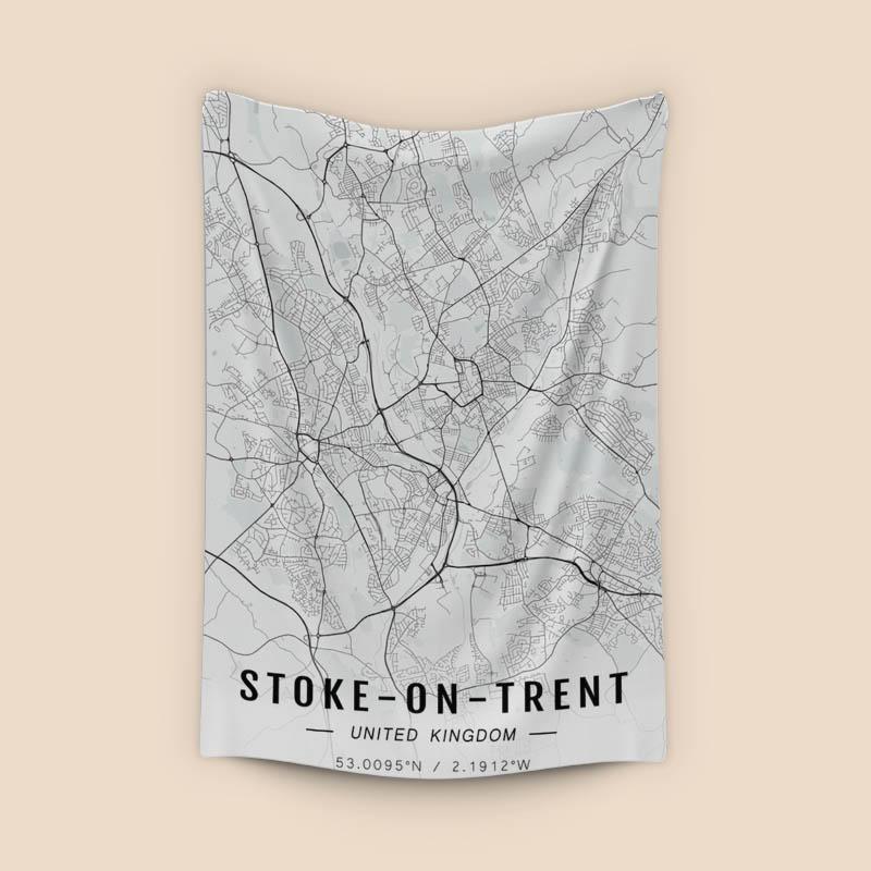 Stoke-on-Trent map