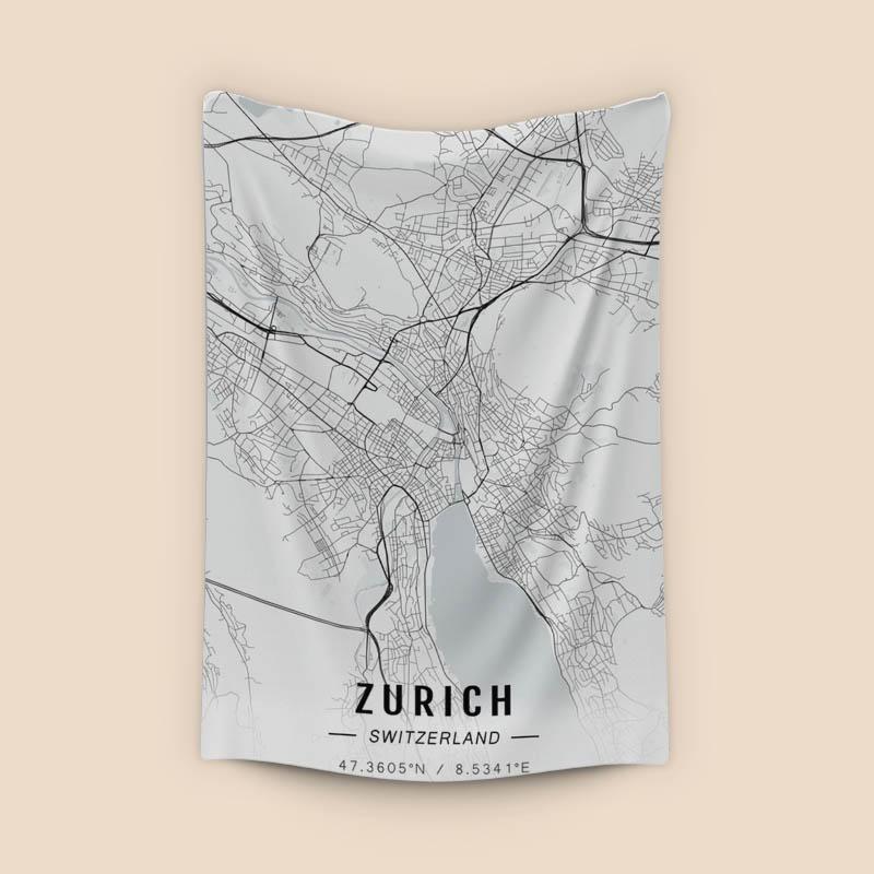 Zurich map