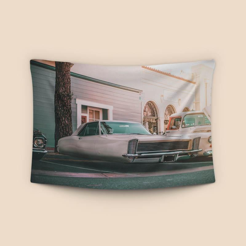 Floating Classic Car