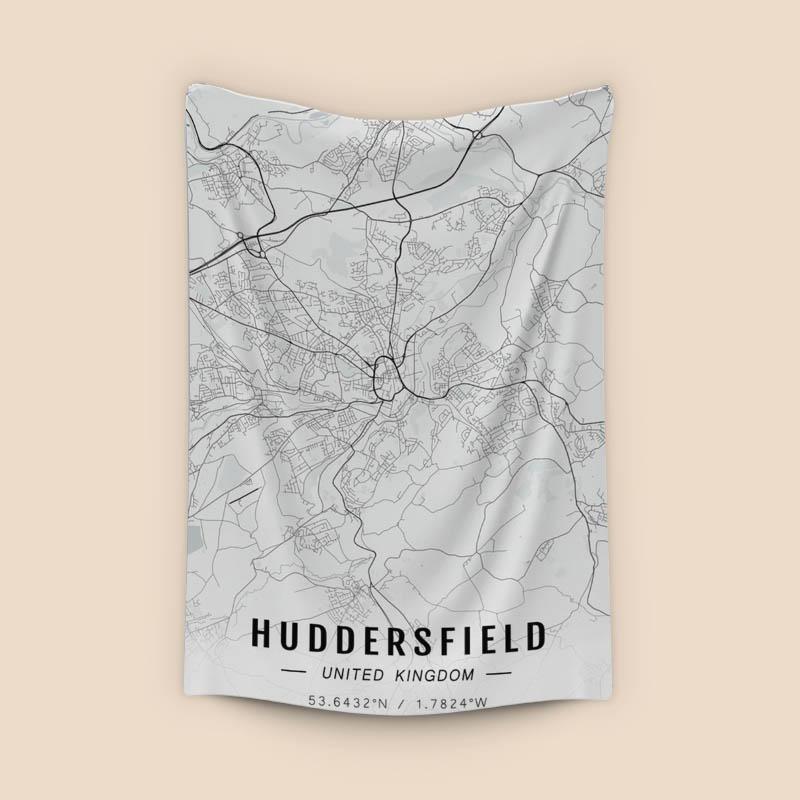 Huddersfield map