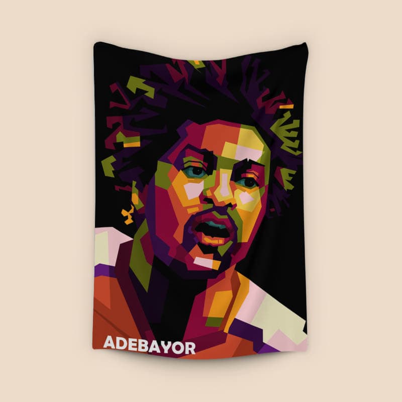 Emmanuel Adebayor in wpap pop art