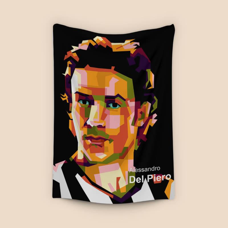 Del Piero in pop art amazing