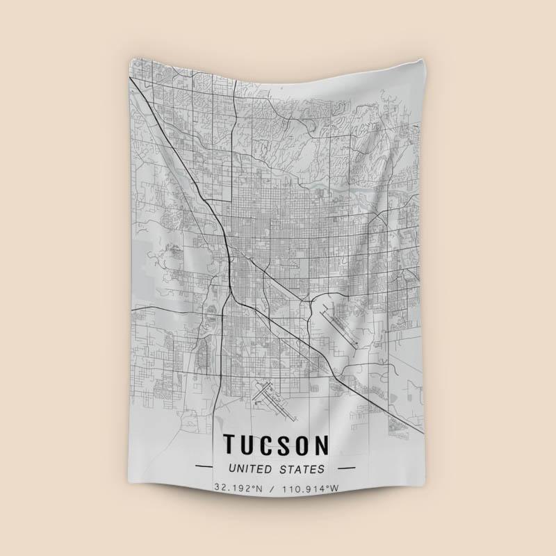 Tucson map
