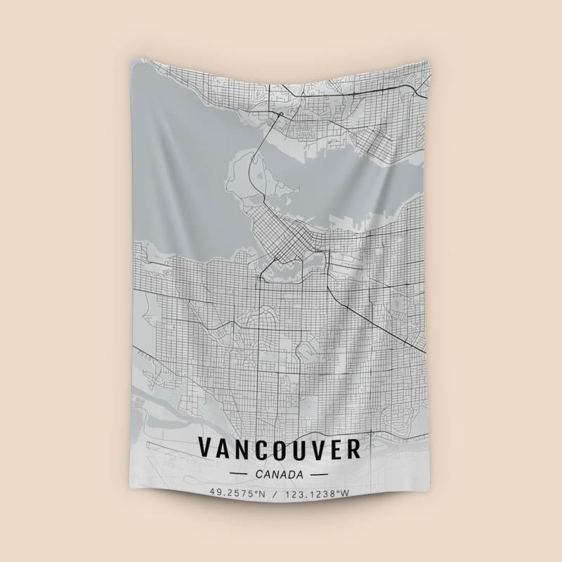 Vancouver map