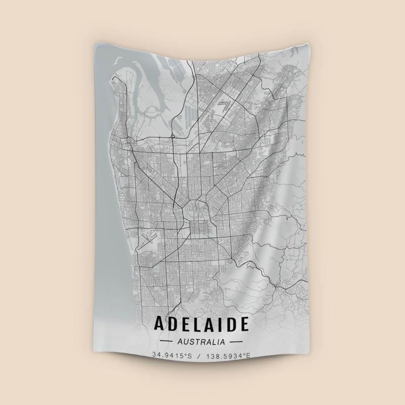 Adelaide map