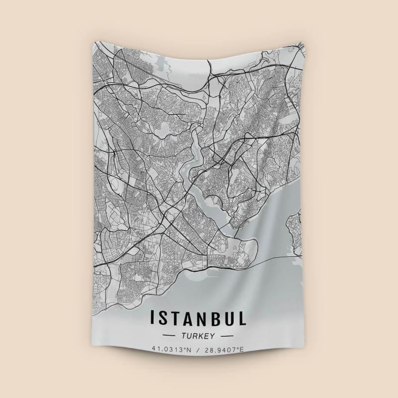 Istanbul map