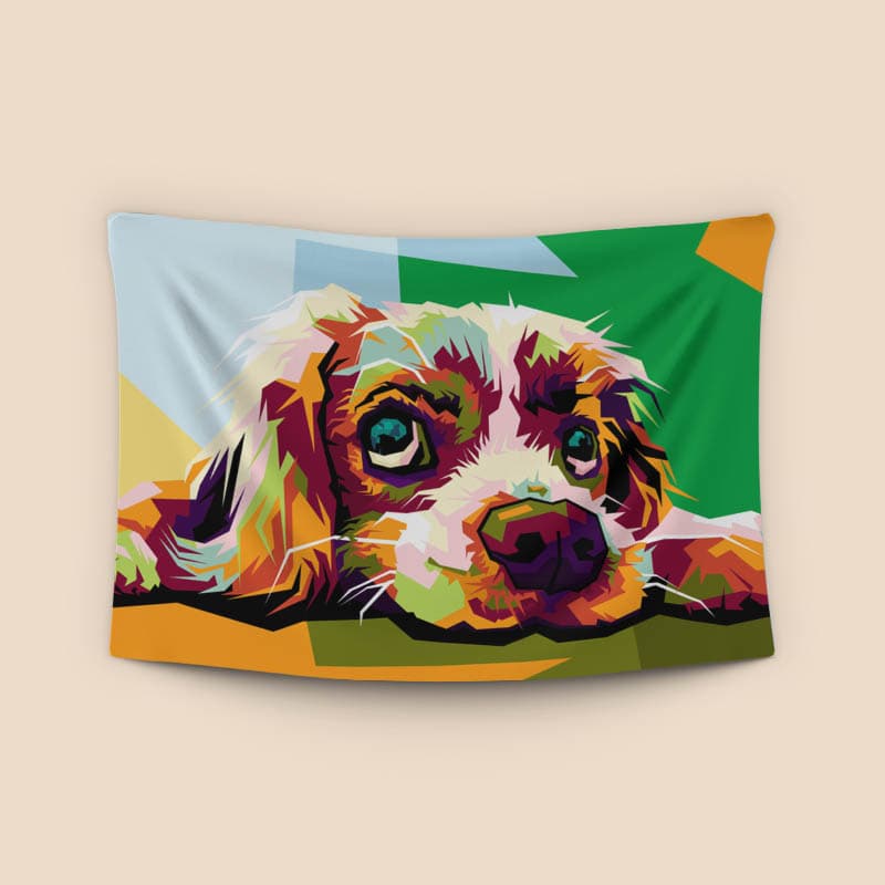 Anime Pet dog Sleepy cute