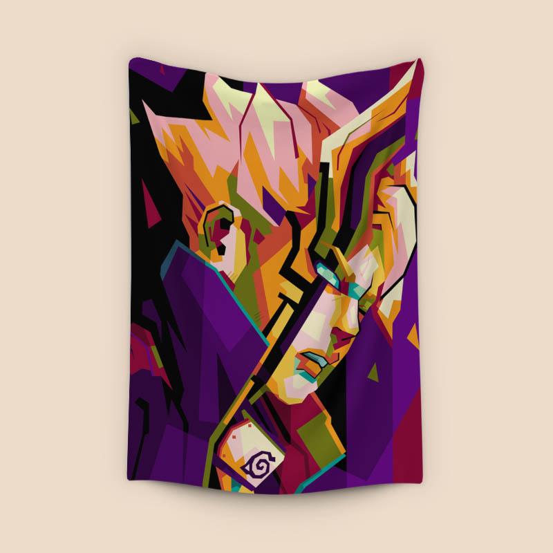 Boruto mode Karma in pop art